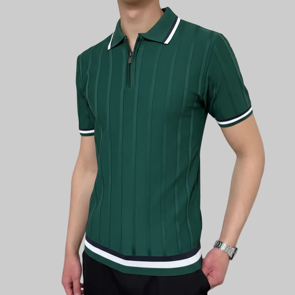 Mavy Slim fit majica - Zelena