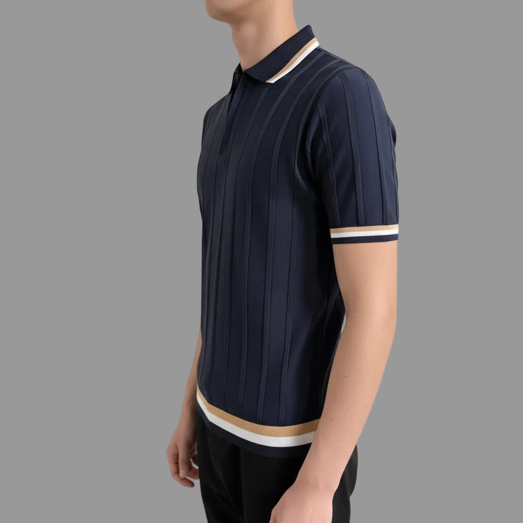 Mavy Slim fit majica - Teget