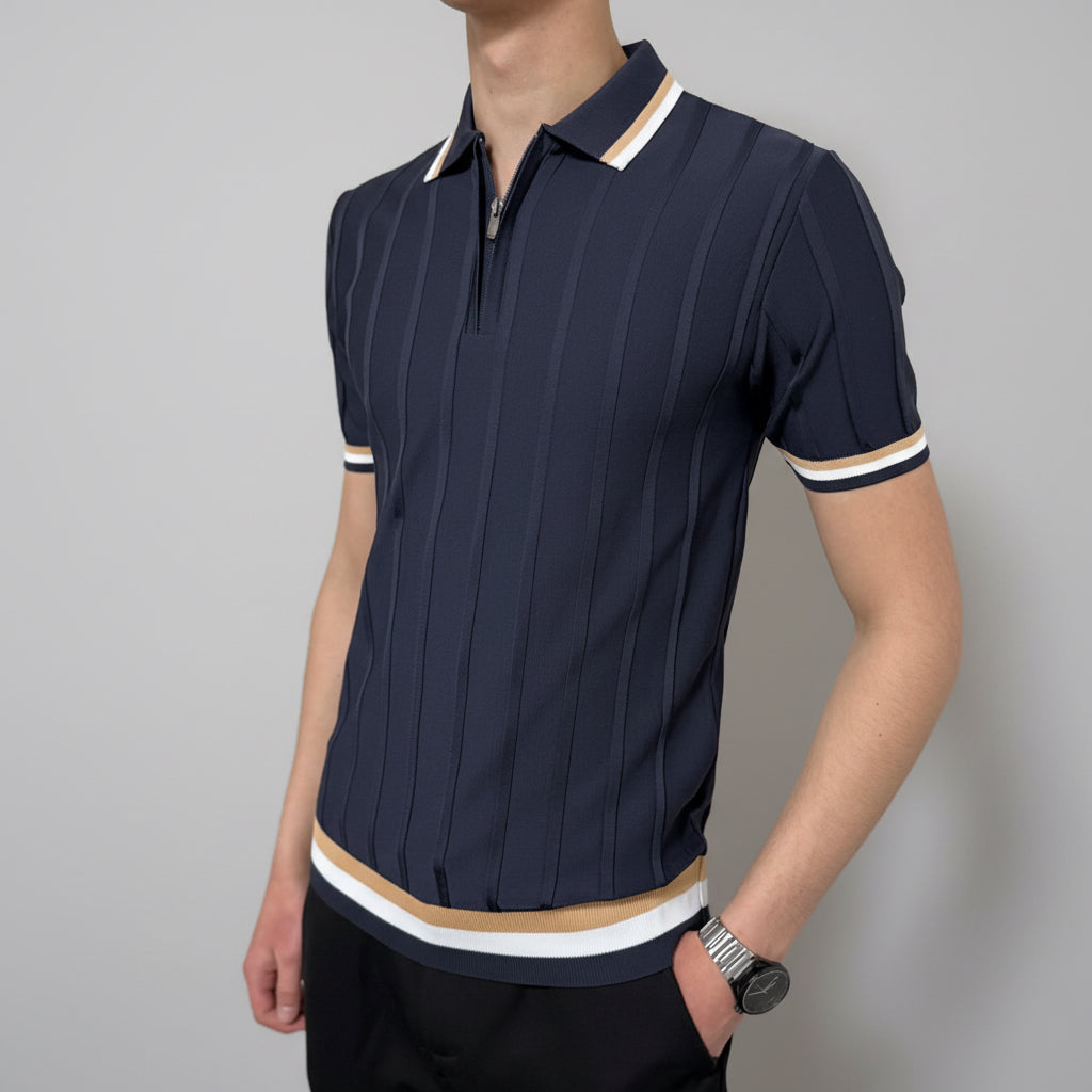 Mavy Slim fit majica - Teget