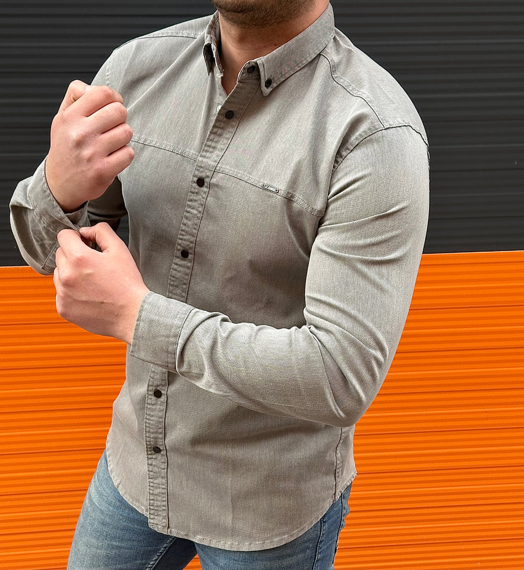 Mavy Premium Košulja - Svetlo Siva