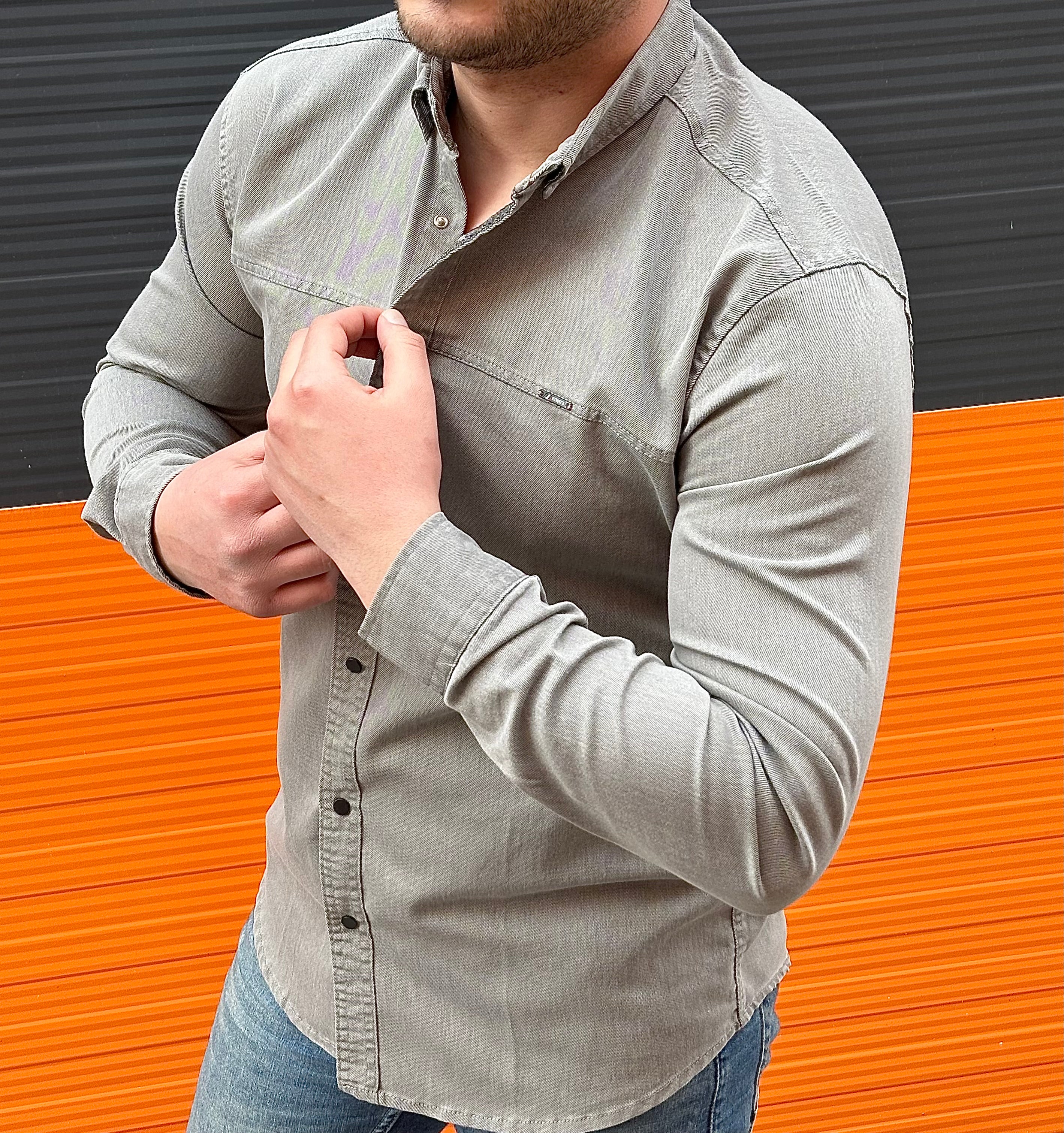 Mavy Premium Košulja - Svetlo Siva